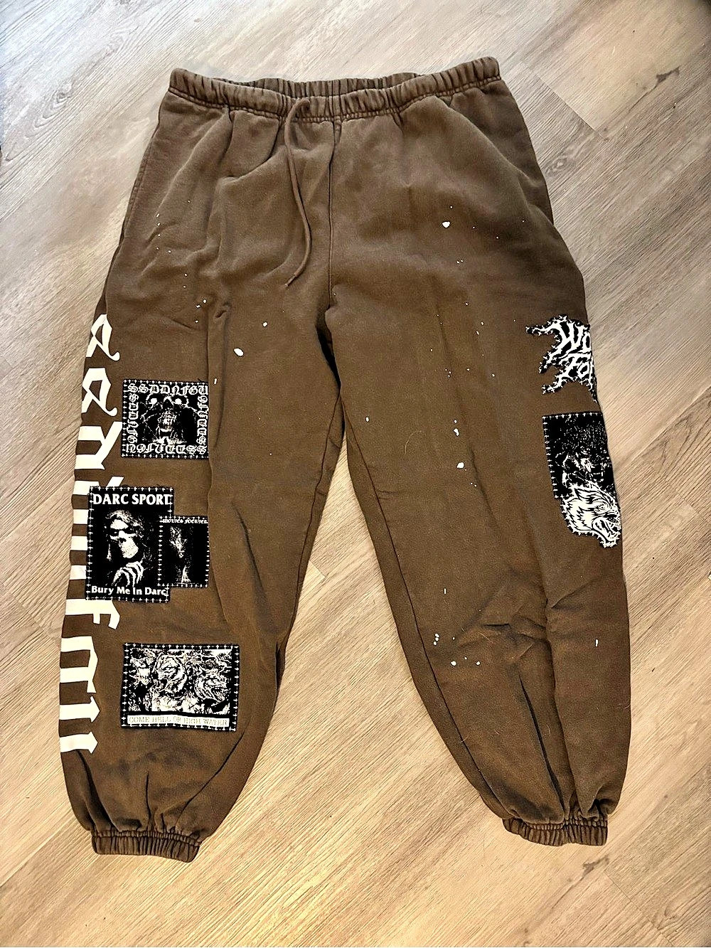 darc sport stitched in lounger sweat pants